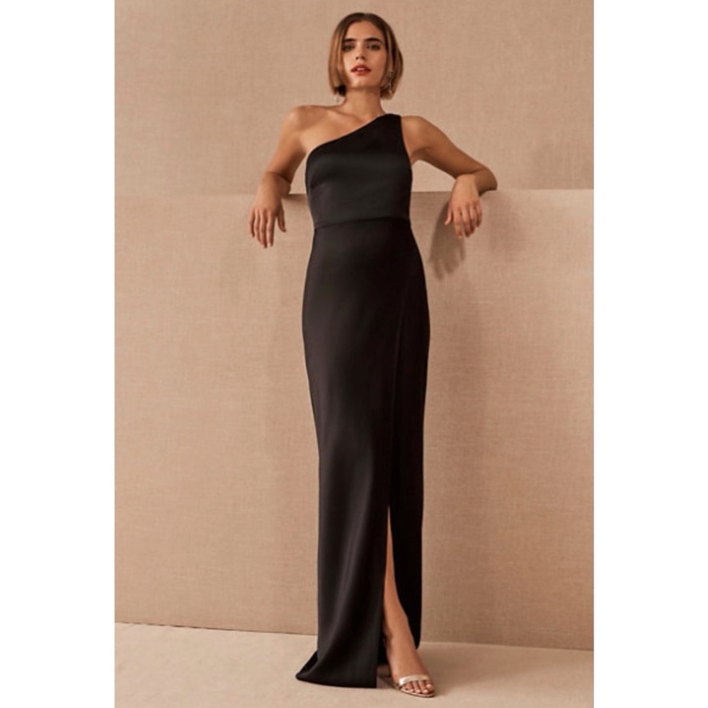 NWT Anthropologie BHLDN Dylan Satin Charmeuse Maxi Dress